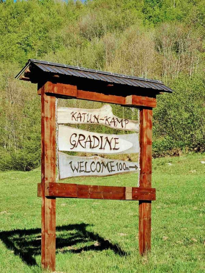 Gradine - Katun Kamp Villa Plav Exteriör bild